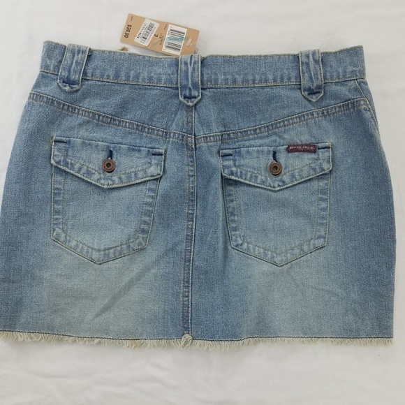 American Rag Cie 3 Blue Denim Frayed NWT - Picture 4 of 5